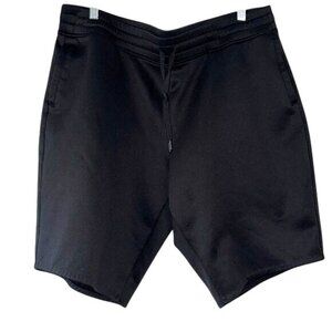 Mens Black XL 32 Degrees Heat Drawstring Shorts Polyester/Spandex Blend Made In